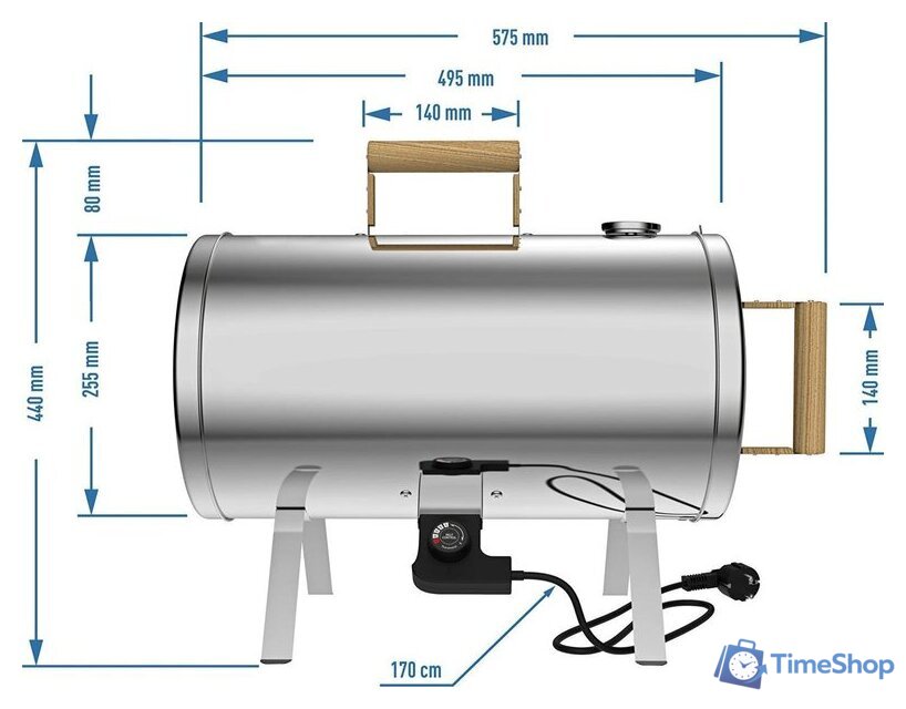 Коптильня Browin 330020 - Изображение №7 — Интернет-магазин Time-Shop