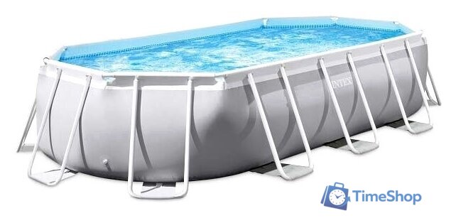 Каркасный бассейн Intex Prism Frame Oval 26798 (610х305x122) - Изображение №1 — Интернет-магазин Time-Shop