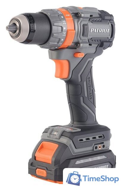 Ударная дрель-шуруповерт Patriot BR 212 UES 180301512 (с 2-мя АКБ, кейс) - Изображение №1 — Интернет-магазин Time-Shop