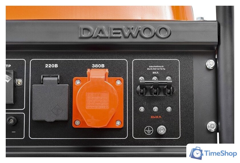 Бензиновый генератор Daewoo Power GDA 7500E-3 - Изображение №5 — Интернет-магазин Time-Shop