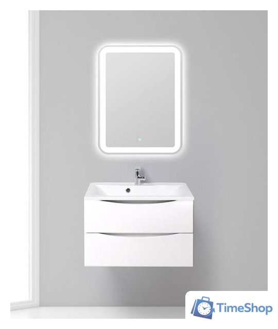  BelBagno Тумба под умывальник Marino-750-2C-SO-BO-P (bianco opaco) - Изображение №2 — Интернет-магазин Time-Shop