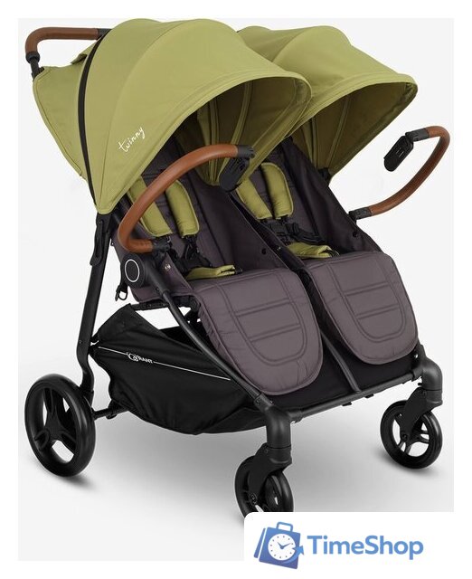 Коляска прогулочная «книга» Rant Twinny RA151 (olive) - Изображение №10 — Интернет-магазин Time-Shop