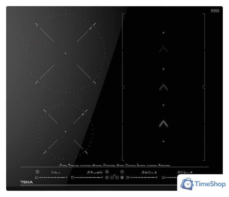 Варочная панель TEKA Flex MasterSense Slide Cooking IZS 66800 MST (черный) - Изображение №1 — Интернет-магазин Time-Shop