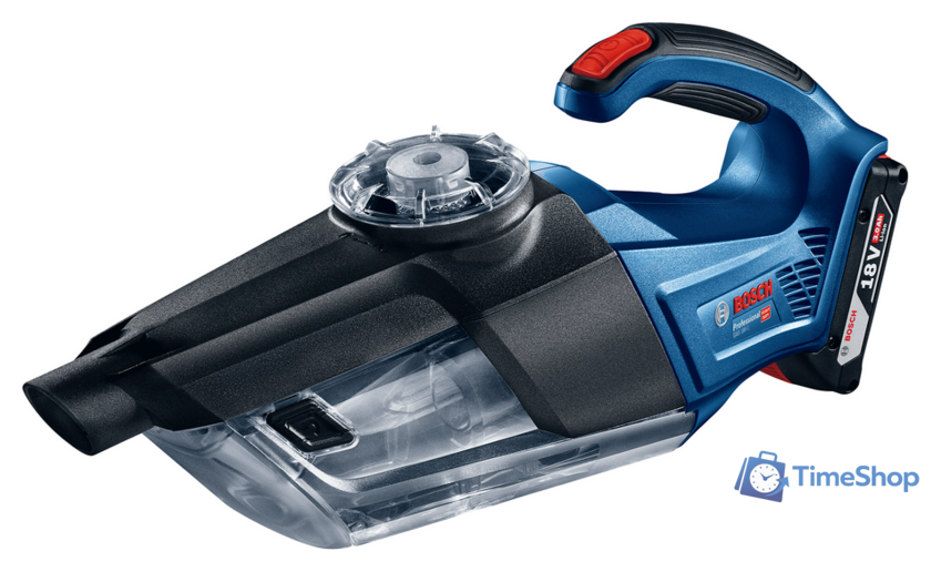 Пылесос Bosch GAS 18V-1 Professional (без аккумулятора) - Изображение №1 — Интернет-магазин Time-Shop