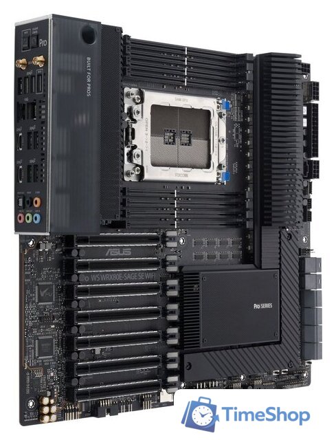 Материнская плата ASUS Pro WS WRX80E-SAGE SE WIFI - Изображение №2 — Интернет-магазин Time-Shop