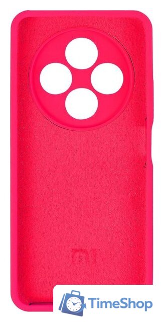 Чехол для телефона Bingo Silicone Case для Xiaomi Redmi 14C/POCO C75 (малиновый) - Изображение №2 — Интернет-магазин Time-Shop