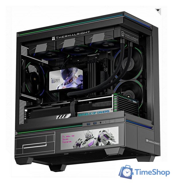 Система жидкостного охлаждения для процессора Thermalright Wonder Vision 360 Turbo ARGB (черный) - Изображение №2 — Интернет-магазин Time-Shop