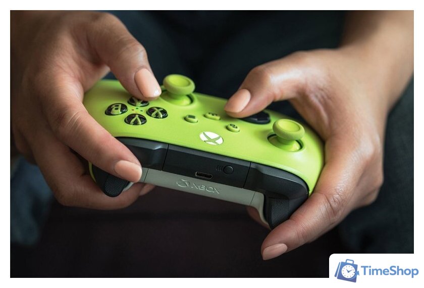Геймпад Microsoft Xbox (салатовый) - Изображение №7 — Интернет-магазин Time-Shop
