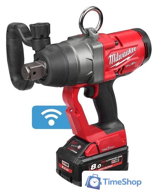 Гайковерт Milwaukee M18 ONEFHIWF1-802X ONE-KEY 4933459733 (с 2-мя АКБ, кейс) - Изображение №3 — Интернет-магазин Time-Shop