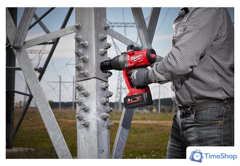 Гайковерт Milwaukee M18 ONEFHIWF1-802X ONE-KEY 4933459733 (с 2-мя АКБ, кейс) - Изображение №11 — Интернет-магазин Time-Shop