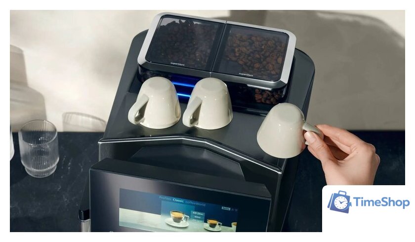 Кофемашина Siemens EQ900 TQ907R05 - Изображение №8 — Интернет-магазин Time-Shop