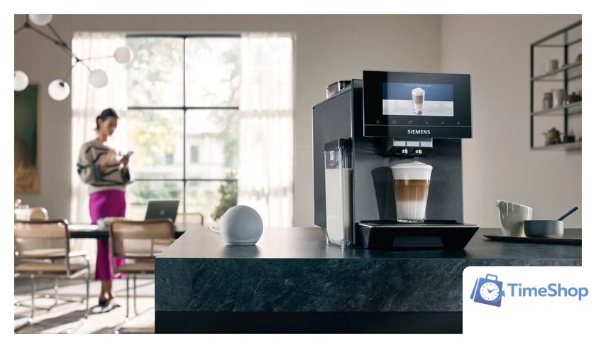Кофемашина Siemens EQ900 TQ907R05 - Изображение №4 — Интернет-магазин Time-Shop