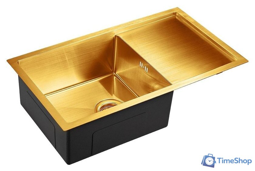 Кухонная мойка Emar EMB-124 PVD Nano Golden - Изображение №1 — Интернет-магазин Time-Shop