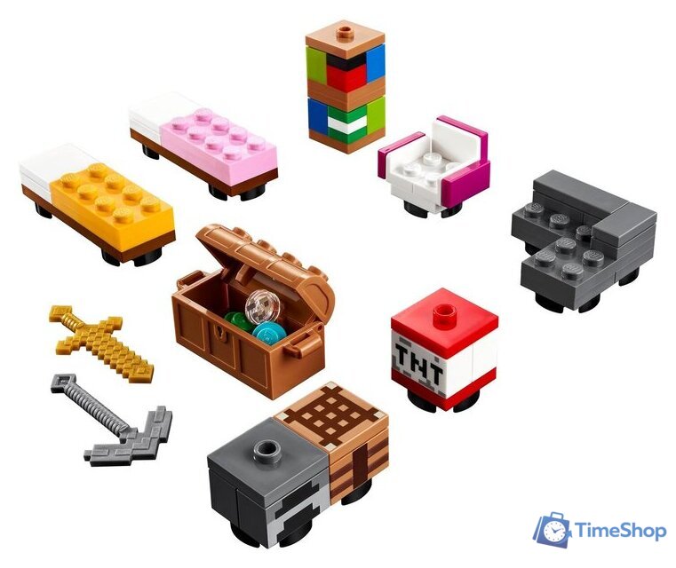 Конструктор LEGO Minecraft 21174 Современный домик на дереве - Изображение №9 — Интернет-магазин Time-Shop