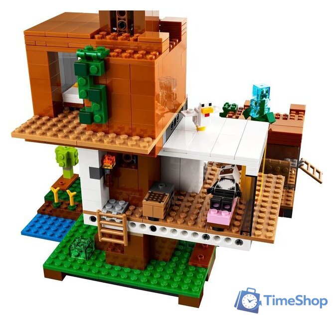 Конструктор LEGO Minecraft 21174 Современный домик на дереве - Изображение №7 — Интернет-магазин Time-Shop