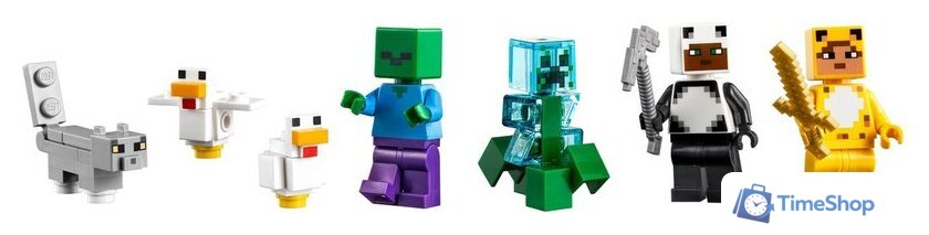 Конструктор LEGO Minecraft 21174 Современный домик на дереве - Изображение №4 — Интернет-магазин Time-Shop