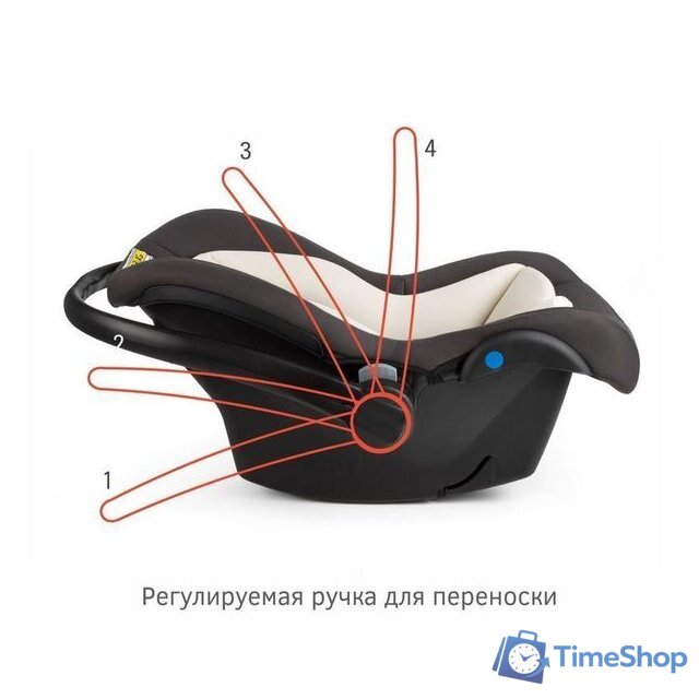 Детское автокресло Siger Дафни (маренго) - Изображение №5 — Интернет-магазин Time-Shop