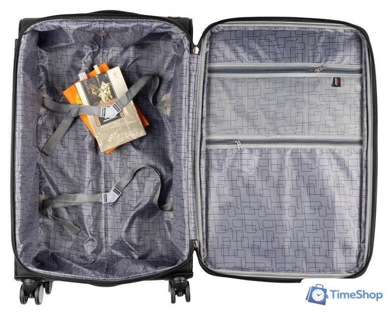 Чемодан Monza 8038# (L, черный) - Изображение №10 — Интернет-магазин Time-Shop