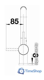Смеситель Blanco Linus-S (черный) - Изображение №3 — Интернет-магазин Time-Shop