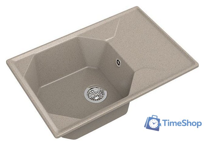 Кухонная мойка GranFest GF-U-740L (песочный) - Изображение №1 — Интернет-магазин Time-Shop