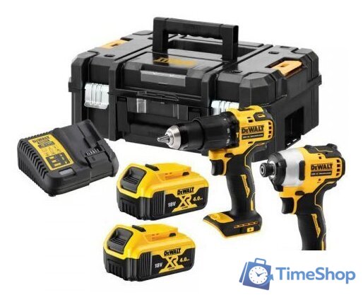  DeWalt DCK2062M2T (шуруповерт, винтоверт, 2 АКБ, кейс) - Изображение №1 — Интернет-магазин Time-Shop