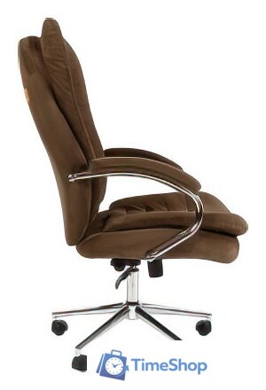 Офисное кресло CHAIRMAN Home 795 N (Т-14 коричневый) - Изображение №3 — Интернет-магазин Time-Shop