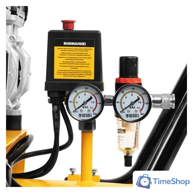 Компрессор Denzel DLS 2250/100 - Изображение №4 — Интернет-магазин Time-Shop