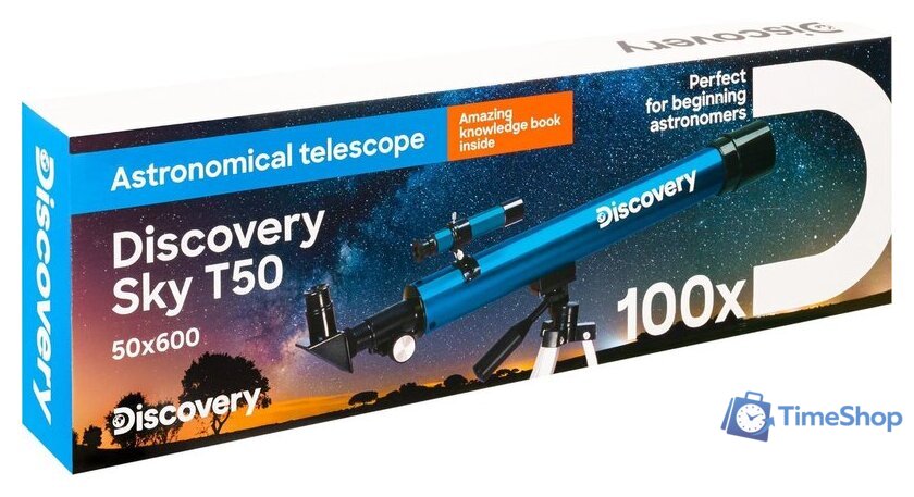 Телескоп Levenhuk Discovery Sky T50 с книгой - Изображение №14 — Интернет-магазин Time-Shop