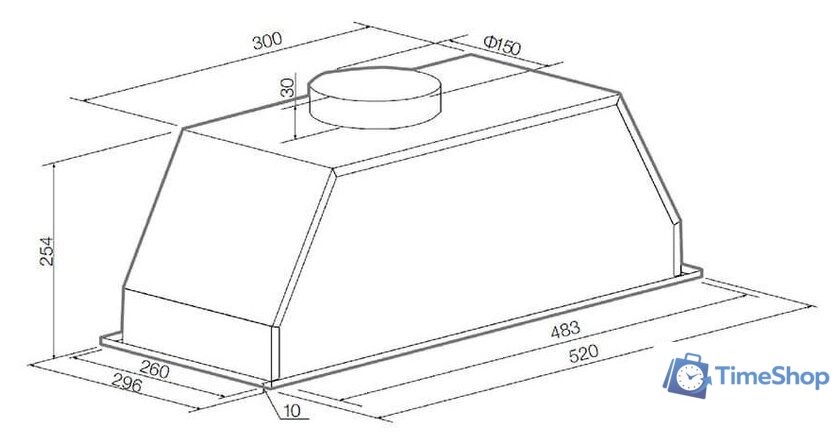 Кухонная вытяжка Graude LB 52.0 EL - Изображение №2 — Интернет-магазин Time-Shop