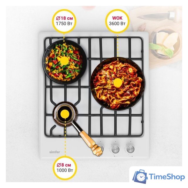 Варочная панель Simfer H45V35W571 - Изображение №7 — Интернет-магазин Time-Shop