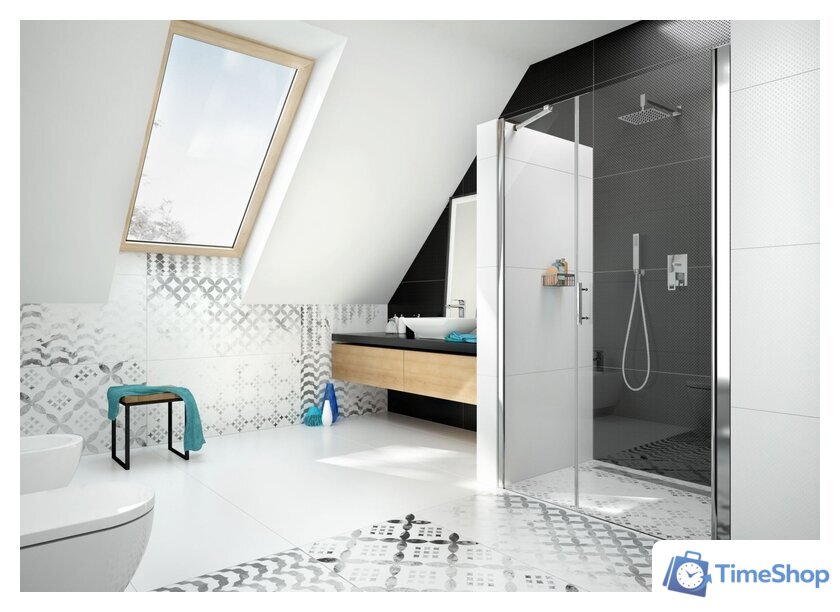 Душевая дверь Deante Moon 90 KTM 011P - Изображение №3 — Интернет-магазин Time-Shop