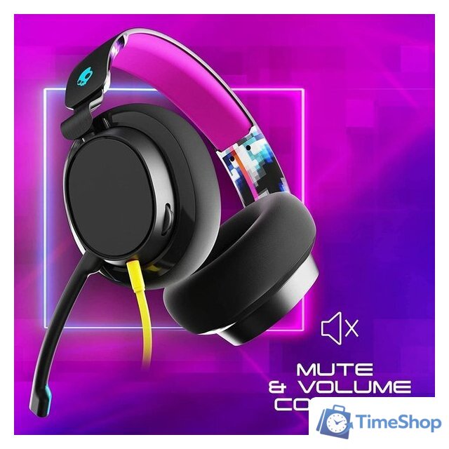 Наушники Skullcandy SLYR Black Digi-Hype - Изображение №5 — Интернет-магазин Time-Shop