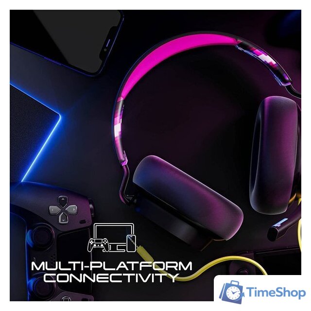 Наушники Skullcandy SLYR Black Digi-Hype - Изображение №6 — Интернет-магазин Time-Shop