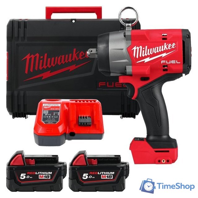 Гайковерт Milwaukee M18 FUEL M18FHIW2P12-502X 4933492786 (с 2-мя АКБ, кейс) - Изображение №1 — Интернет-магазин Time-Shop