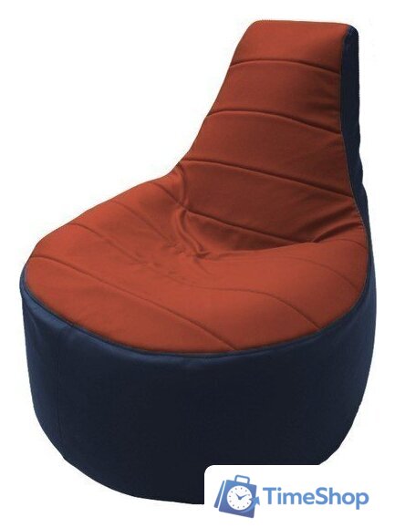 Кресло-мешок Flagman Трон Т1.3-12 (красный/синий) - Изображение №1 — Интернет-магазин Time-Shop