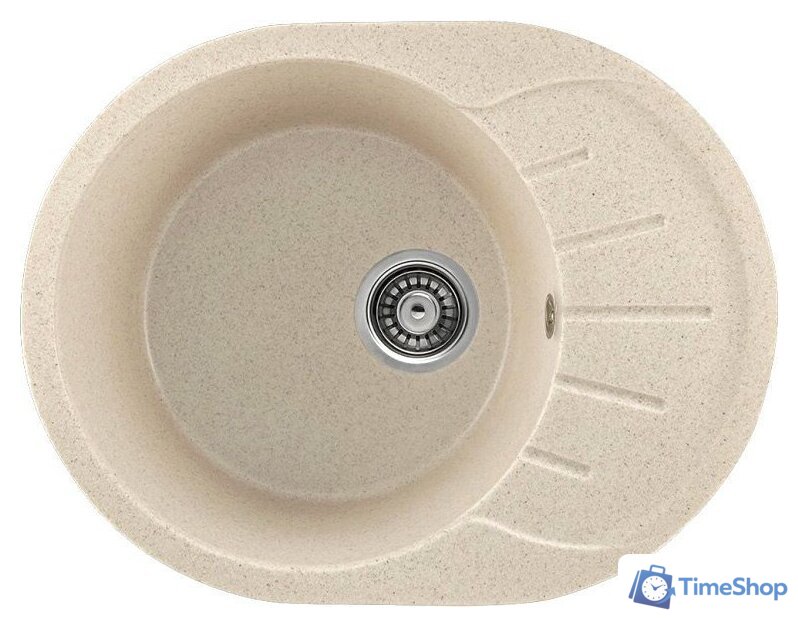 Кухонная мойка Saniteco Pura (бежевый) - Изображение №6 — Интернет-магазин Time-Shop