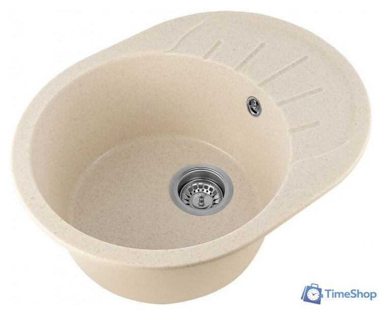 Кухонная мойка Saniteco Pura (бежевый) - Изображение №7 — Интернет-магазин Time-Shop