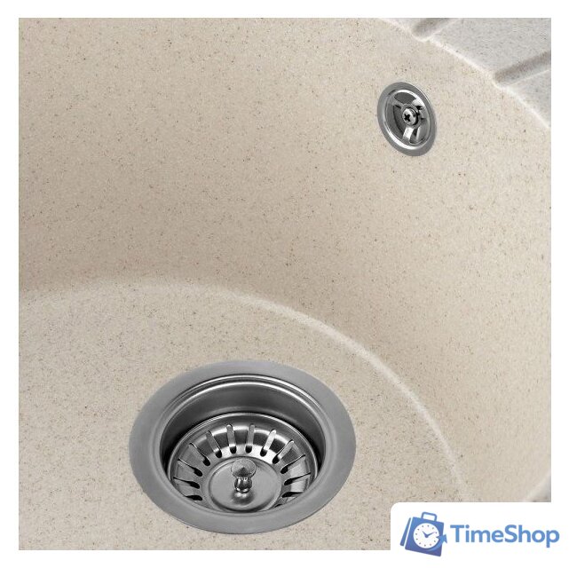 Кухонная мойка Saniteco Pura (бежевый) - Изображение №9 — Интернет-магазин Time-Shop