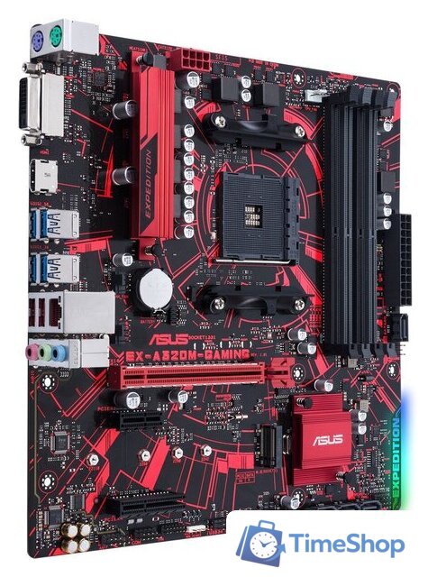 Материнская плата ASUS EX-A320M-GAMING - Изображение №2 — Интернет-магазин Time-Shop