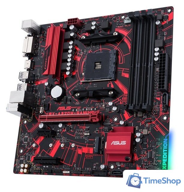 Материнская плата ASUS EX-A320M-GAMING - Изображение №3 — Интернет-магазин Time-Shop