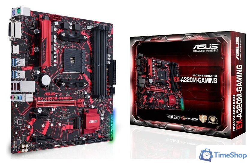 Материнская плата ASUS EX-A320M-GAMING - Изображение №6 — Интернет-магазин Time-Shop