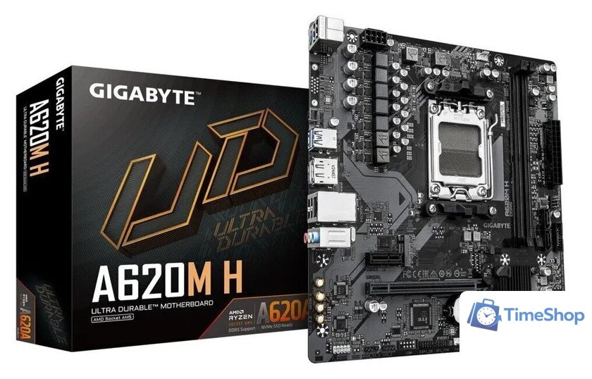 Материнская плата Gigabyte A620M H (rev. 2.2) - Изображение №4 — Интернет-магазин Time-Shop