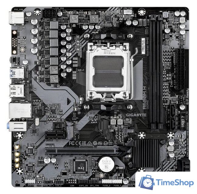 Материнская плата Gigabyte A620M H (rev. 2.2) - Изображение №1 — Интернет-магазин Time-Shop