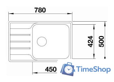 Кухонная мойка Blanco Lemis XL 6 S-IF Compact - Изображение №3 — Интернет-магазин Time-Shop