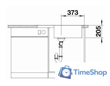 Кухонная мойка Blanco Lemis XL 6 S-IF Compact - Изображение №5 — Интернет-магазин Time-Shop