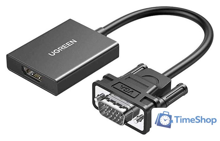 Адаптер Ugreen CM513 50945 HDMI/3.5 мм - VGA - Изображение №1 — Интернет-магазин Time-Shop