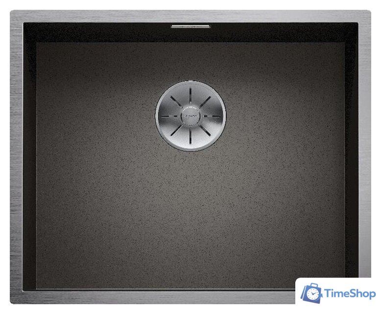 Кухонная мойка Blanco Zerox 500-U Dark Steel 526243 (без клапана-автомата) - Изображение №1 — Интернет-магазин Time-Shop