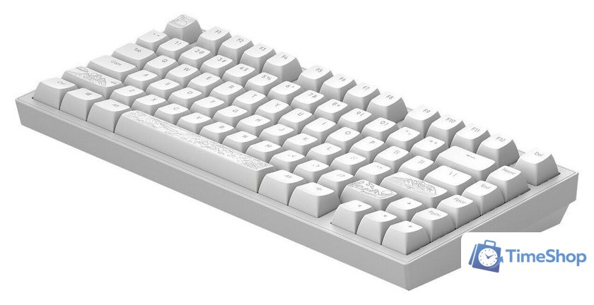 Клавиатура Dark Project ALU81A Terra Nostra White (g3ms Moonstone) - Изображение №7 — Интернет-магазин Time-Shop