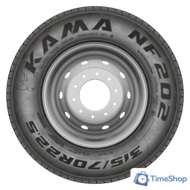 Всесезонные шины KAMA NF 202 225/75R17.5 129/127M - Изображение №3 — Интернет-магазин Time-Shop