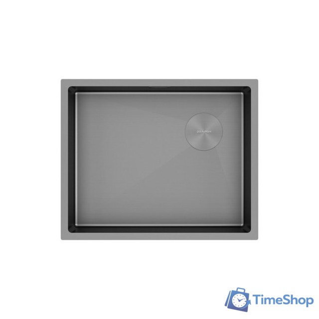 Кухонная мойка Paulmark NEXT-SKEW 54 UNI PM885444-MG (серый/серый матовый) - Изображение №1 — Интернет-магазин Time-Shop